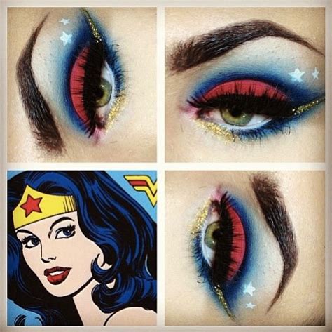 Pin By Darcey Fuller On My Wonder Woman Obsession Wonder Woman Makeup