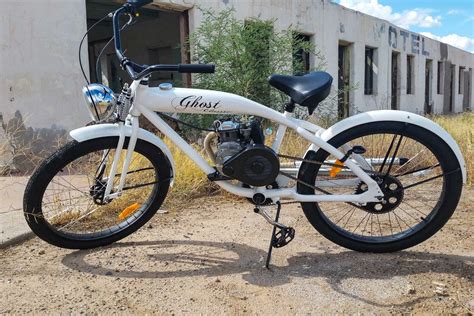 Motorized Bicycles Gas Powered And Electric Bikes Phantom Bikes
