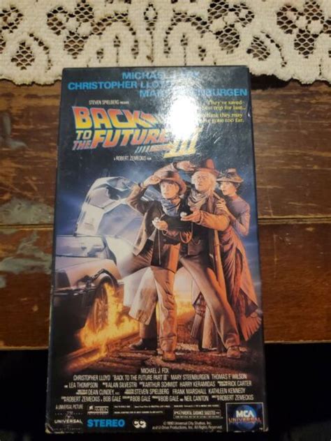Back To The Future Vhs For Sale Online Ebay