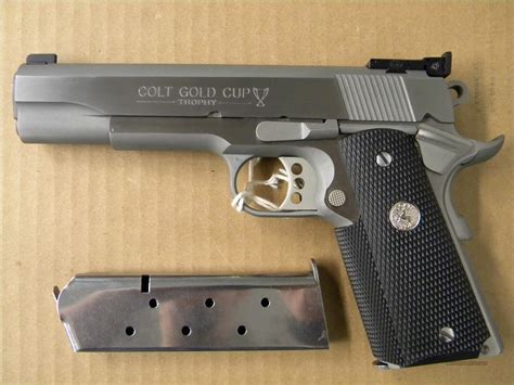 Colt Gold Cup Trophy Stainless 1911 45 Acp For Sale