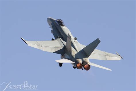 Fa 18 Hornet Full Afterburner Take Off Jason Stevens Flickr