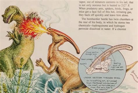 Dinosauria Obsoleta Fire Breathing Parasaurolophus And Sauropods With