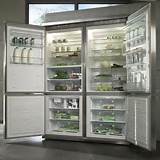 Built In Refrigerators With Custom Panels Images
