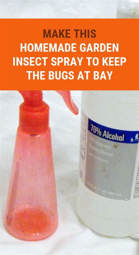 1 tablespoon of liquid dish soap. Make This Homemade Garden Insect Spray To Keep The Bugs At Bay | Herbal remedies, Natural ...