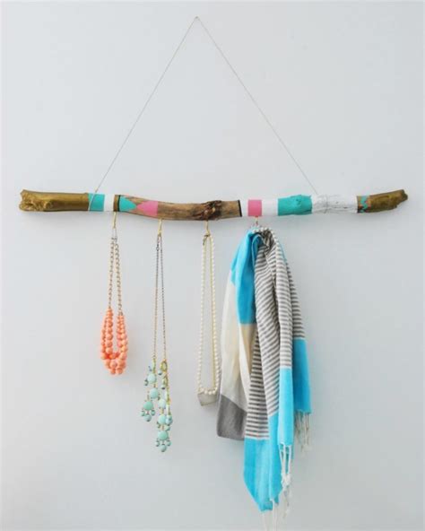 7 Easy Diy Scarf Hangers And Holders To Get Organized Shelterness