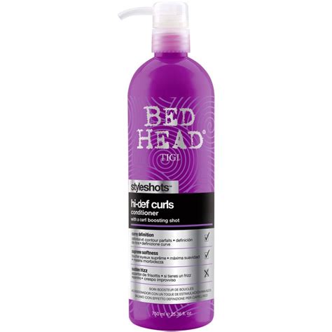 TIGI Bed Head Styleshots Hi Def Curl Shampoo 750ml Justmylook