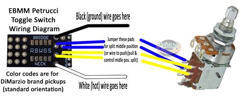 Wiring the coils in parallel will produce a brighter tone (with somewhat less volume than series), but will still be humbucking. Coil Tap Wiring Diagram Push Pull | Wiring Diagram