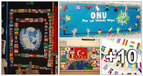 14 Ideas De Murales Para El Día De La Onu Preescolar Y Primaria