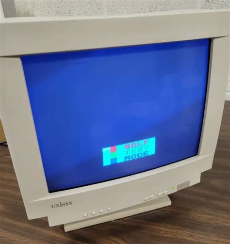VINTAGE UNISYS 15 CRT Monitor EVG 2000 P Tested Working 229 99