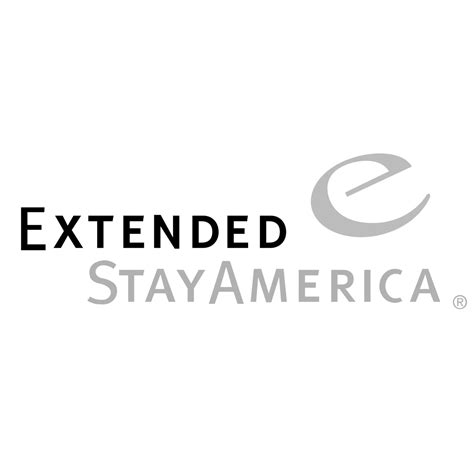 Extended Stay America Logo Black And White Brands Logos