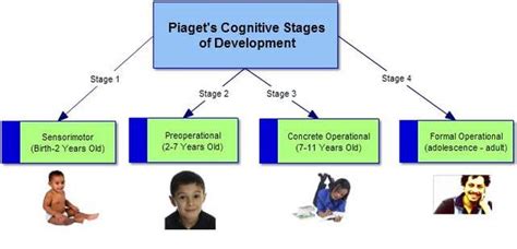 Piaget framed the sensorimotor stage primarily in terms of infants' motor development (as evidenced by the name). Piaget's Stages of Cognitive Development timeline ...