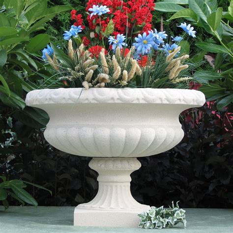 This Gothic Urn Garden Planter Is Stunningly Beautiful With Its Wide