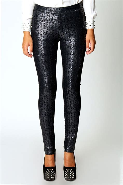 How To Style Sequin Leggings