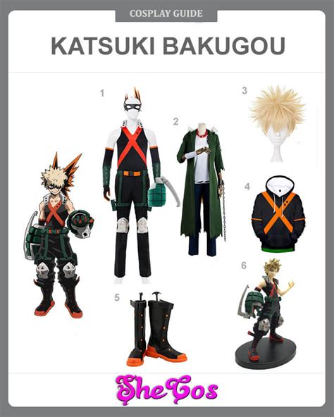 The Detailed Diy Guide To Katsuki Bakugou Costume Shecos Blog