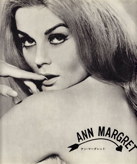 Rare Ann Margret Poster From Vintage Mag Minkshmink Ann Margret