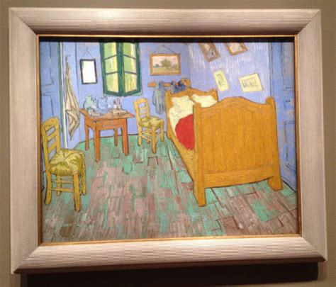 Identical in scale and yet distinct from the original, that second work is now one of the icons of the art institutes permanent collection. Vincent van Gogh, The Bedroom, 1889, The Art Institute of ...