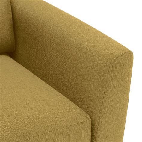 Evie 3 Seater Sofa In Silver Fabric Oak Furnitureland