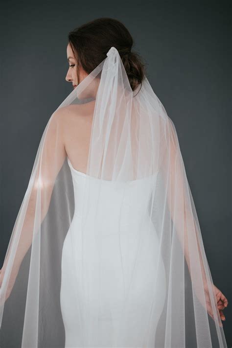 The Cathedral Draped Veil With Swarovski Crystals No13 From The