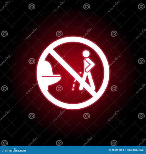 forbidden toilet icon on white background can be used for web logo mobile app ui ux vector