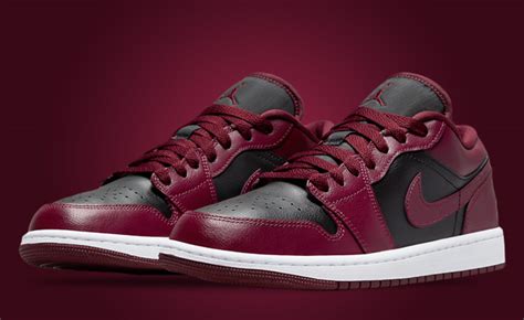 This Air Jordan 1 Low Appears In Cherrywood Red Sneaker News