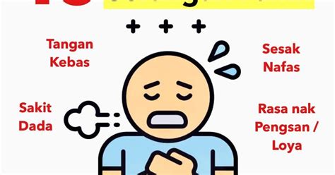 Ini merupakan tanda bahwa ada masalah pada telinga, hidung, atau tenggorokan yang menyebabkan pembengkakan. Tanda-tanda serangan panik (panic attack). - Layanlah ...