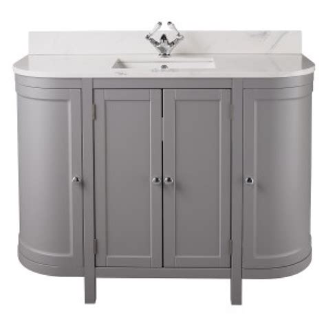 With houses getting more and more compact, storage space is becoming even rarer, especially in the bathroom. Holborn Curved 1200mm Traditional Floor-Standing Vanity ...