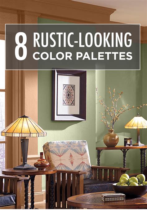11 Sample Rustic Paint Color Schemes For Small Room Home Decorating Ideas