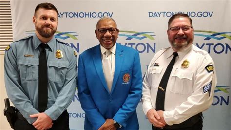 Dayton Police Department Promotes Officer And Sergeant Wkef