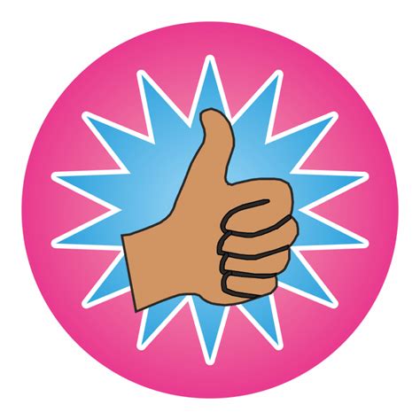 Mini Thumbs Up Stickers School Stickers For Teachers