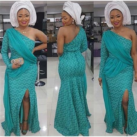 Admirable Lace Aso Ebi Styles To Rock Your Next Owambe Party Maboplus African Fashion