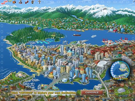 Map Of Vancouver Bc City Vancouver Virtual Tour