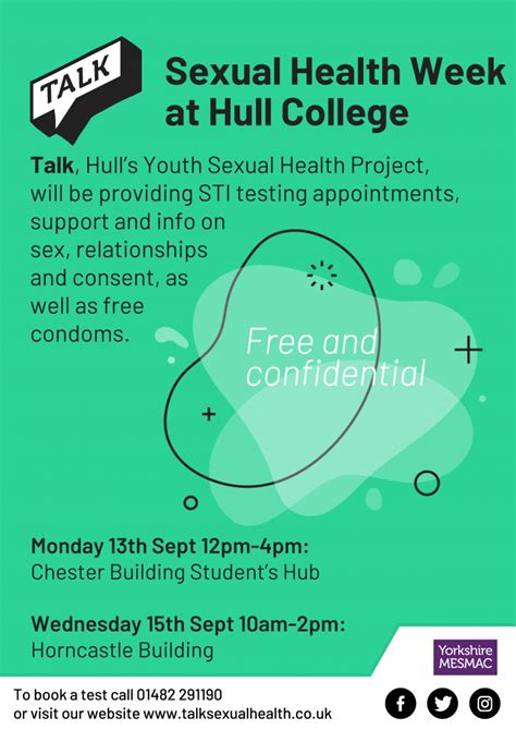 Sexual Health Week 2021 Talk Sexual Health Hull