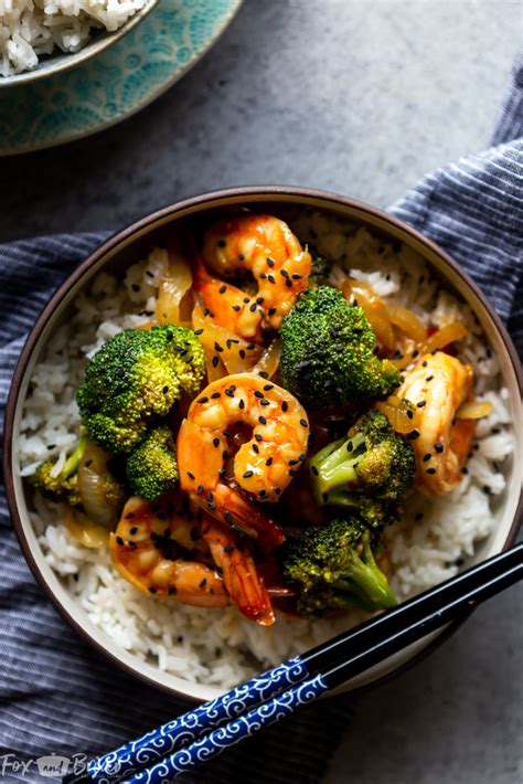 A basic stir fry sauce that i've been using for years. Easy Broccoli and Shrimp Stir Fry - Fox and Briar