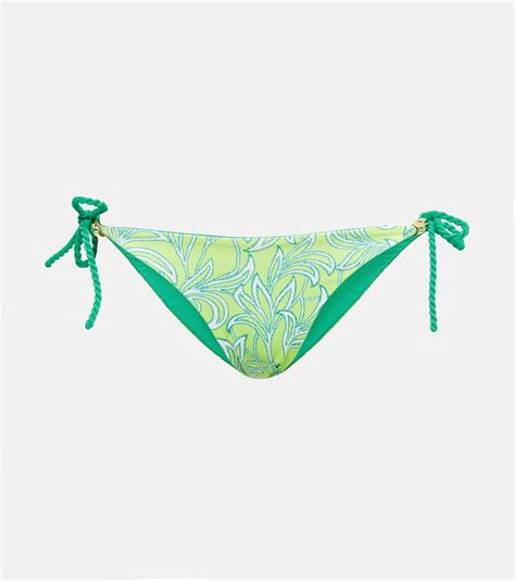 Heidi Klein Ithaafushi Gardens Reversible Bikini Bottoms Modesens