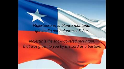 Chilean National Anthem Himno Nacional De Chile Esen Acordes