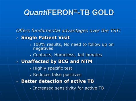 Ppt Tb Surveillance Using Quantiferon Tb Gold Is It Measuring Up
