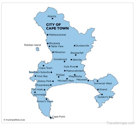 Cape Town Suburbs Map Pdf Printable Maps Online