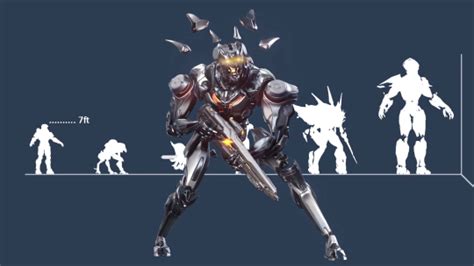New Promethean Enemy In Halo 5 Guardians The Promethean Soldier