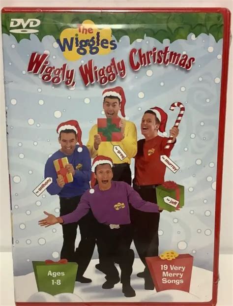The Wiggles Wiggly Wiggly Christmas Dvd Greg Murray Anthony Jeff 19