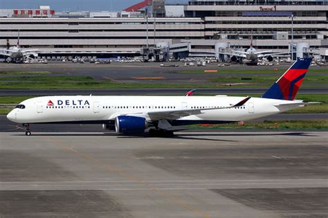 Delta Air Lines Airbus A350 900 N503dn Tokyo Haneda Flickr