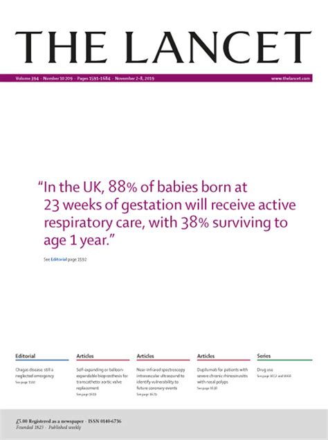 The Lancet November Volume Issue Pages E