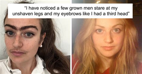 Woman Refuses To Shave Moustache Or Unibrow And Instead Embraces It Bored Panda