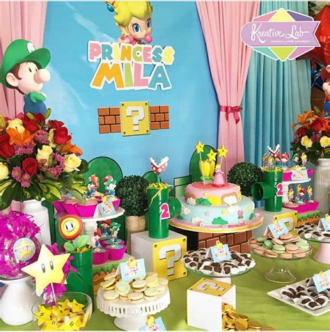 Super Mario Bros Birthday Party Ideas