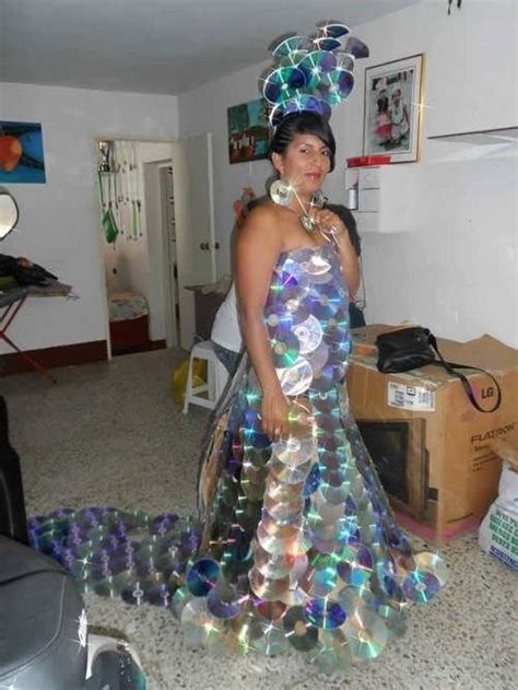 What To Do With All Those Old Cds Jocularity Crazy Dresses Dresses