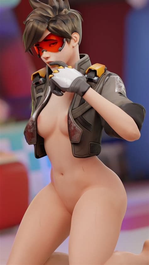 Dnudes On Twitter Rt Nsfw From Above Tracer Has A Few Tricks Up