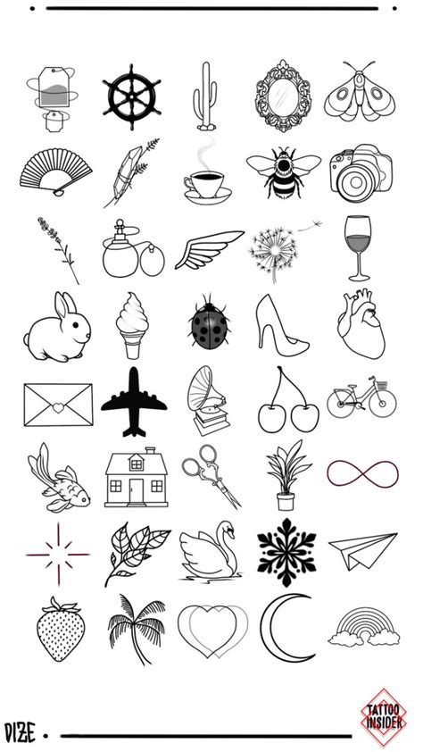 160 Original Small Tattoo Designs Tattoo Insider Cute Small Tattoos Small Tattoo Designs