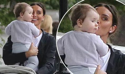 Christine Lampard Lovingly Kisses Daughter Patricia Months As They Enjoy A Stroll Daily
