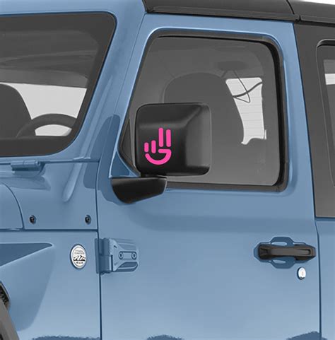 Universal Jeep Wave Logo Vinyl Decal Jeep Wrangler Decals
