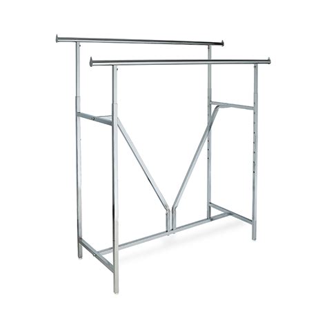 Heavy Duty Double Bar Rack And Accessories Archives Adp Store Fixtures