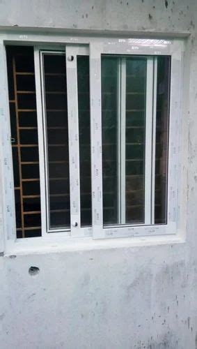 Lesso Annealed Glass Upvc Sliding Window With Mosquito Mesh At Rs